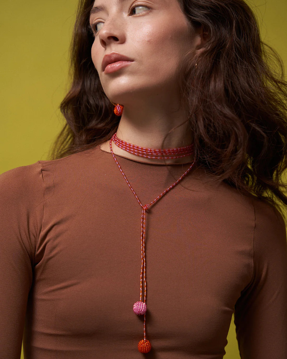 Pink Mamba Necklace