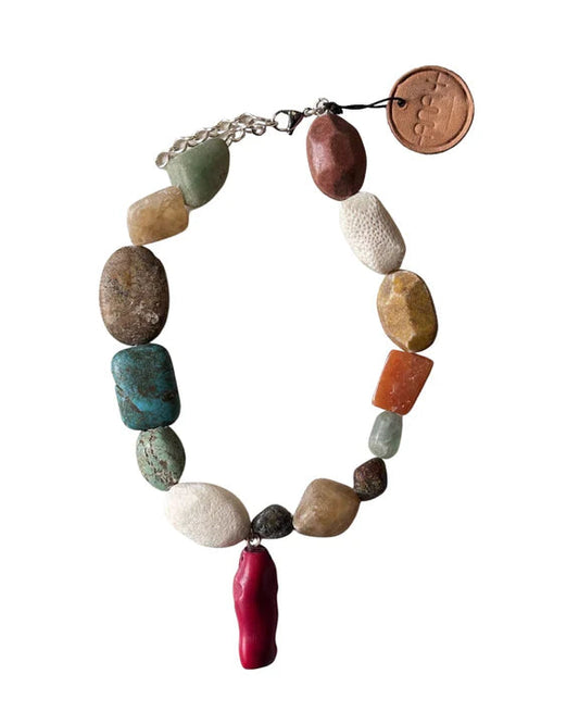 Stone Choker Pendant