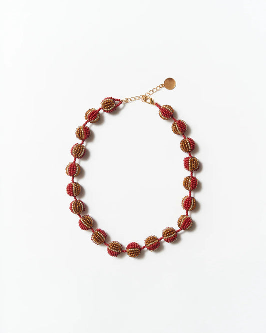 Wine Juana Necklace