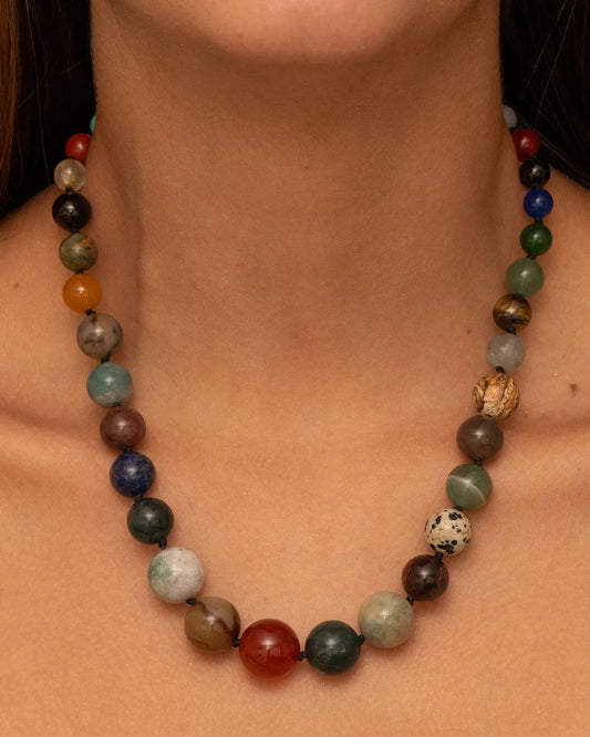 Degrade Knotted Necklace