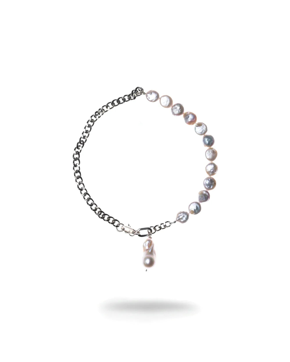 Drizzle Choker Round Pearl