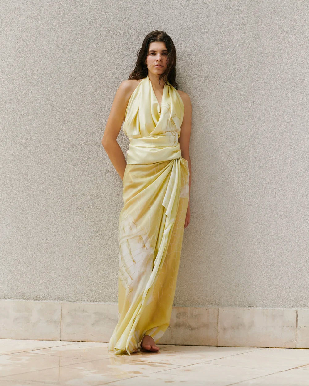 Amarillo Caracol Sarong